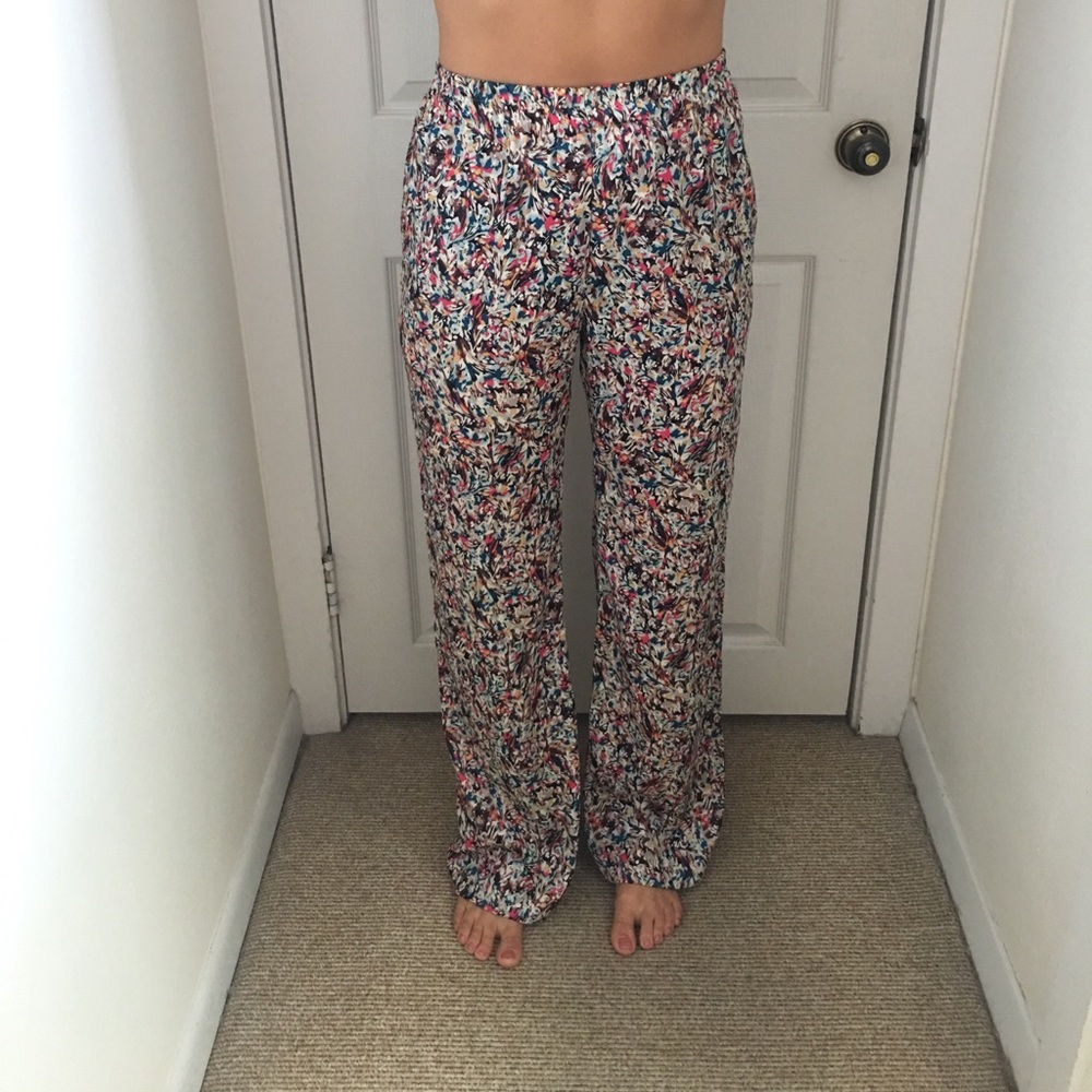 Bcbgeneration Patterned Silky Pants - image 1