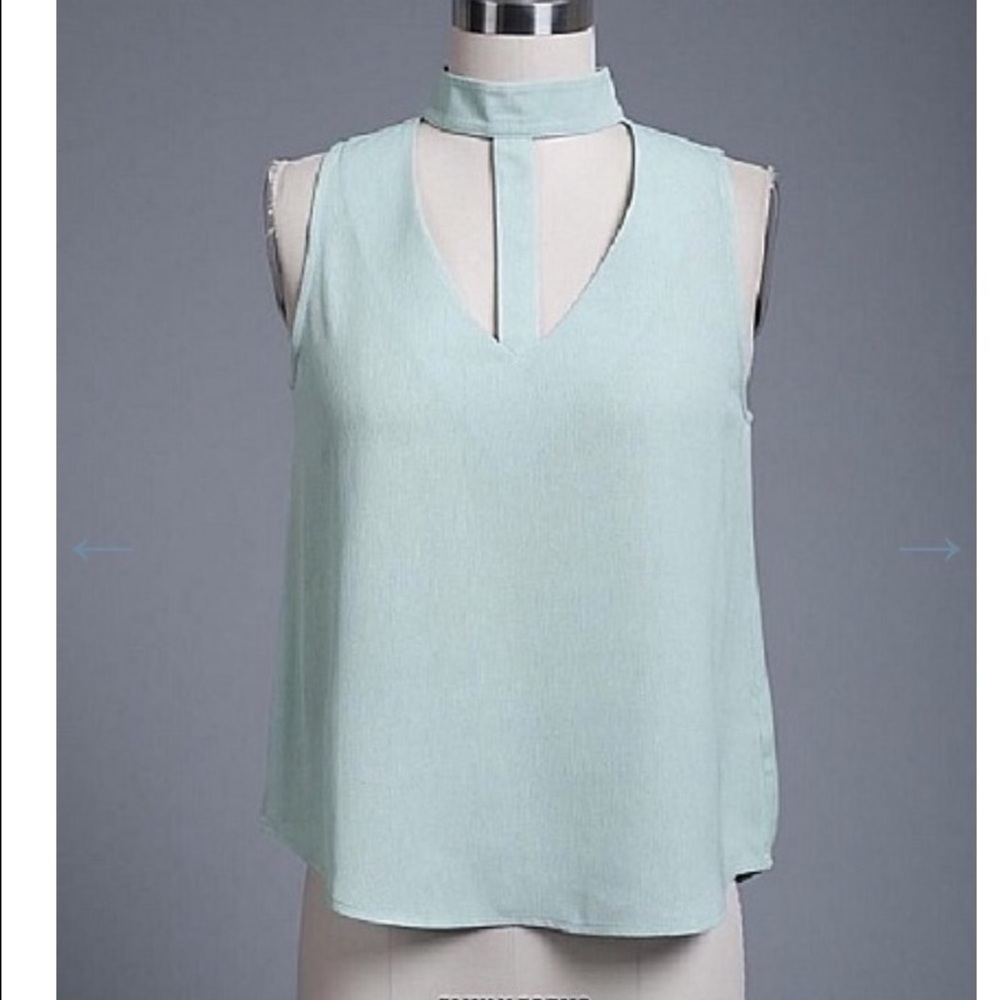 Mint choker tank