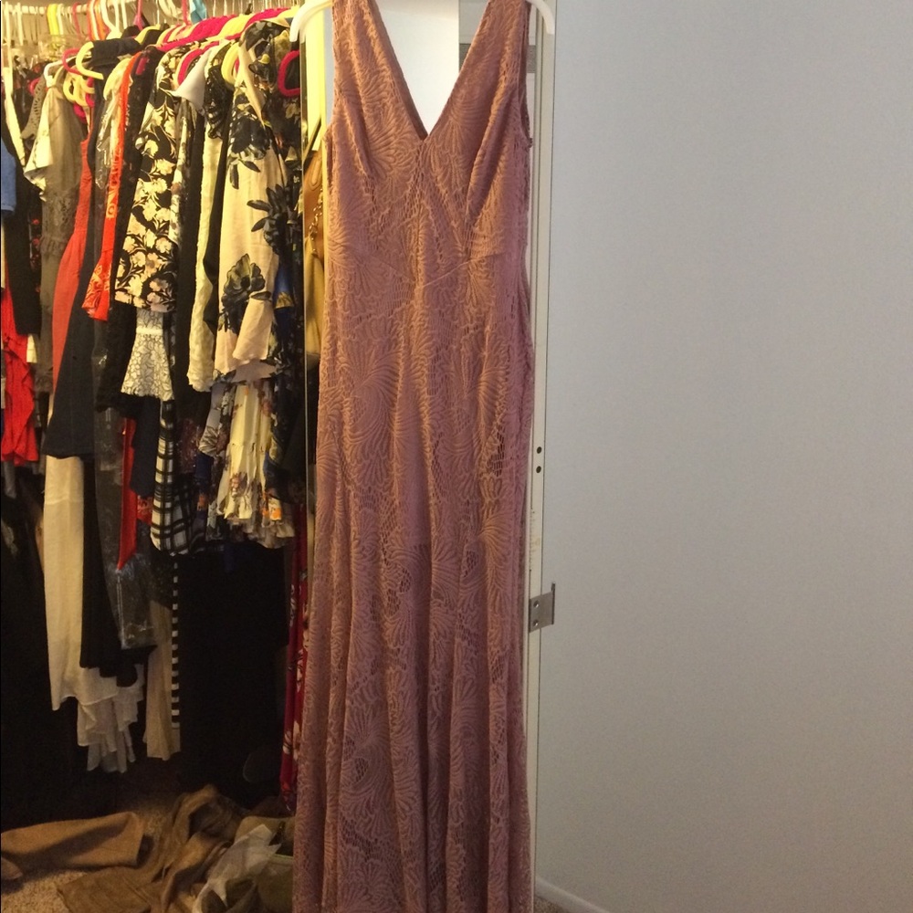 Light purple maxi