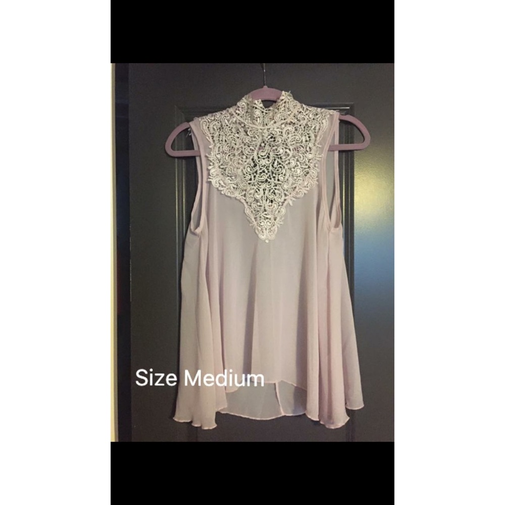 Light Pink Sheer Top