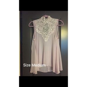 Light Pink Sheer Top