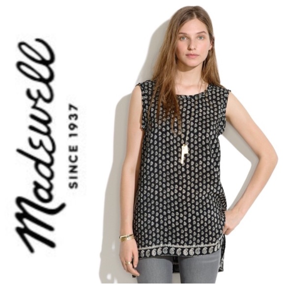 Madewell Tops - Madewell Muscle Top in Moroccan Floral