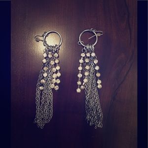 Silver Statement Earrings