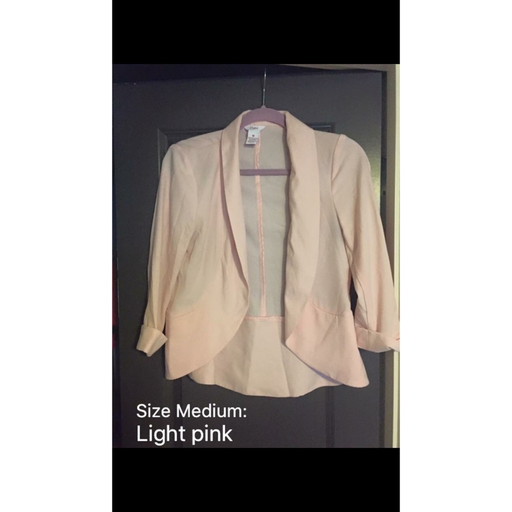 Light Pink Blazer