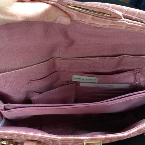 Lord and Taylor Satchel Bag - Picture 3 of 7