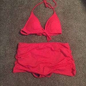 Victoria's Secret Coral Bathing Suit set