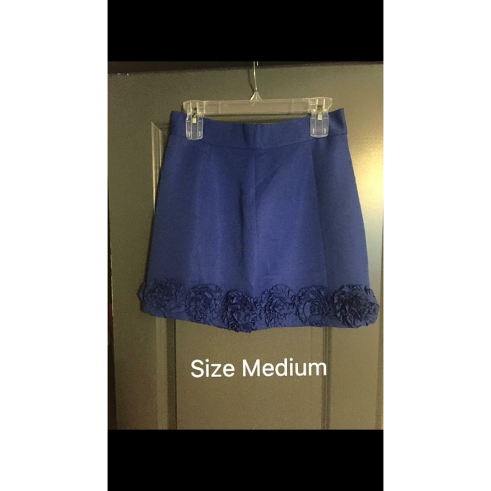 Fitted Royal Blue Mini Skirt