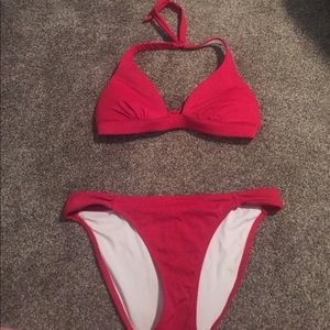 Victoria's Secret Red Bikini Top
