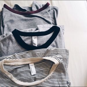 bundle of american apparel and brandy melville