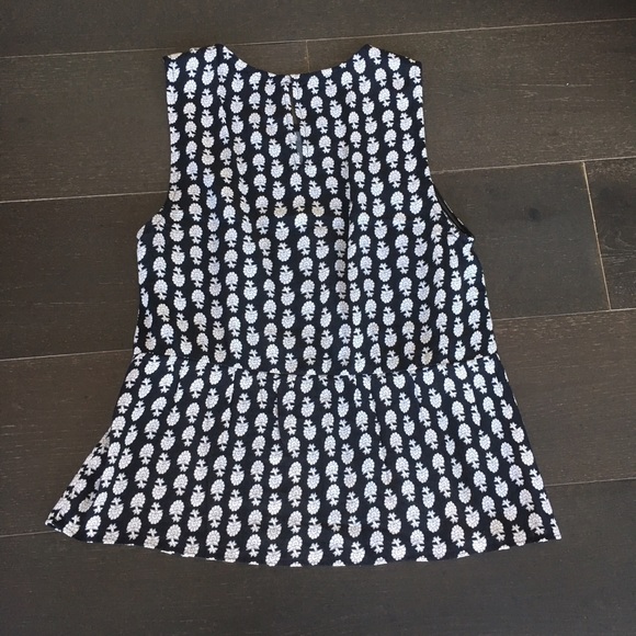 Madewell Ruffle Tank Top In Bloomstamp - Picture 2 of 4