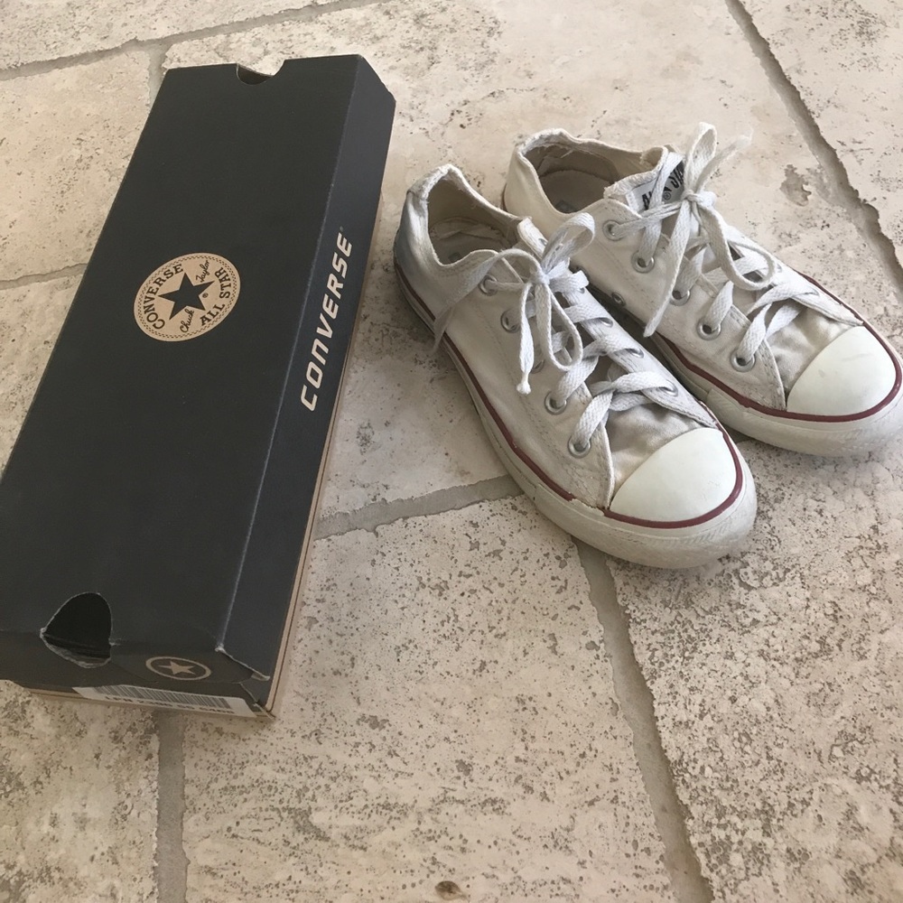 White Converse Sneakers