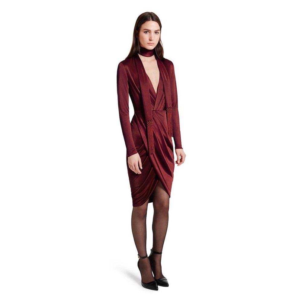 Altuzarra for Target red wrap dress