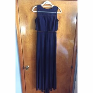 nightway navy gown size 8