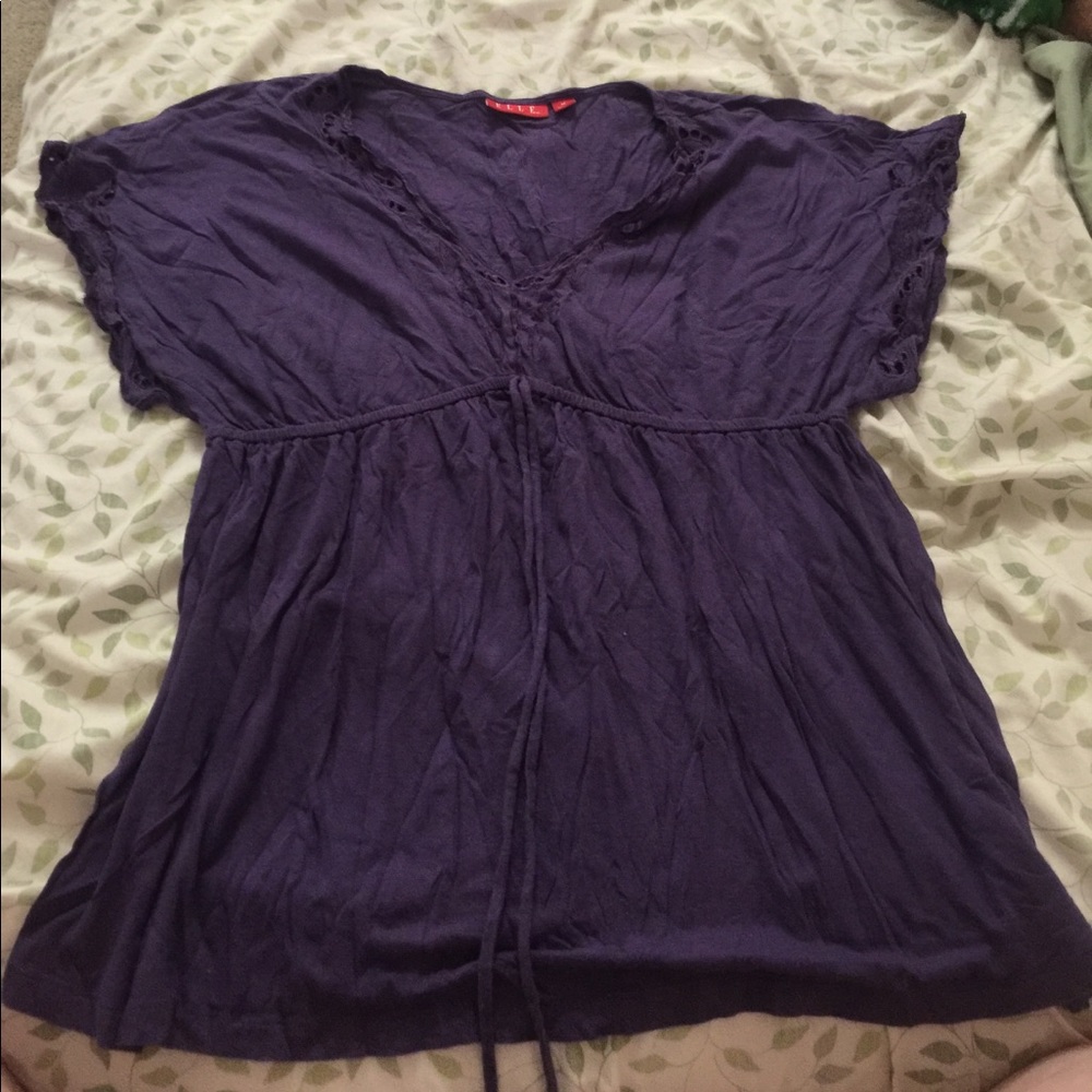 Purple shirt