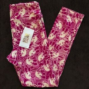 ⭐️FREE GIFT⭐️ Lularoe Disney OS Leggings