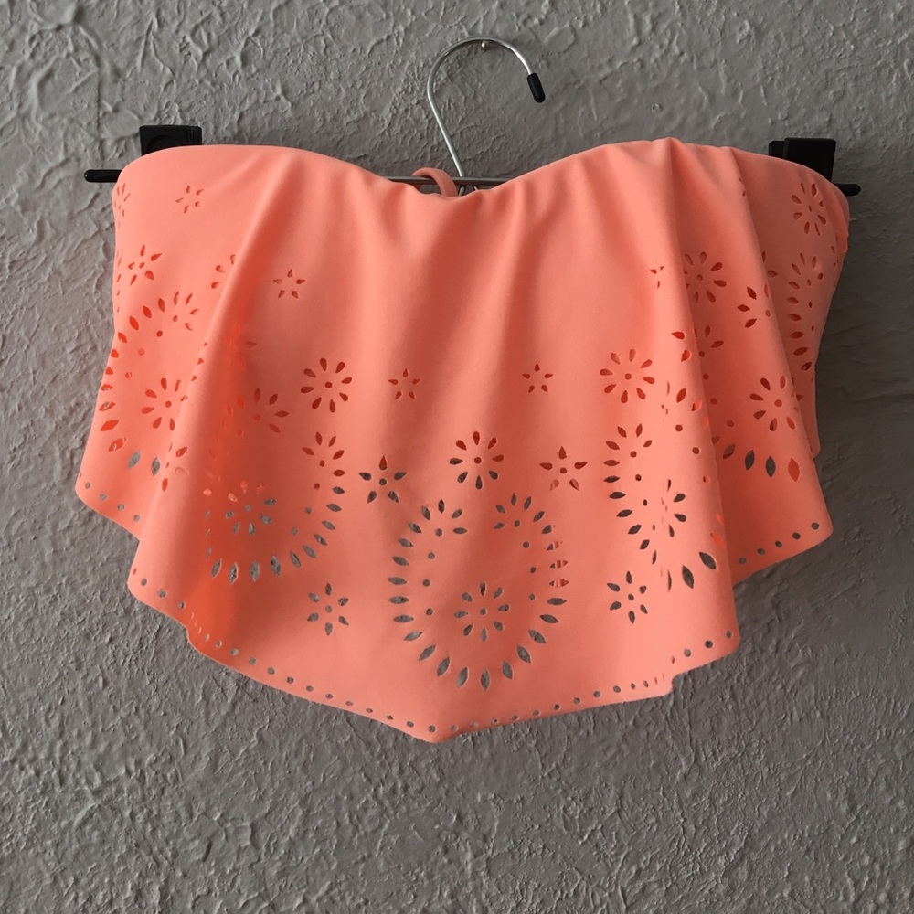 Bandeau bikini top