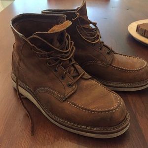 Red Wing 6 Moc Toe Copper Boots