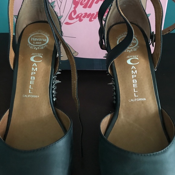 Authentic Jeffrey Campbell studded platform heels - Picture 7 of 8