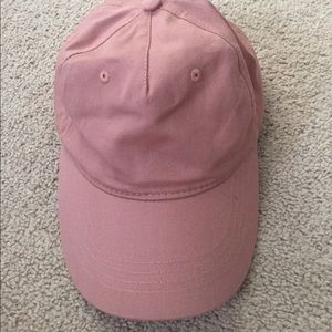 light pink baseball cap (nwot)