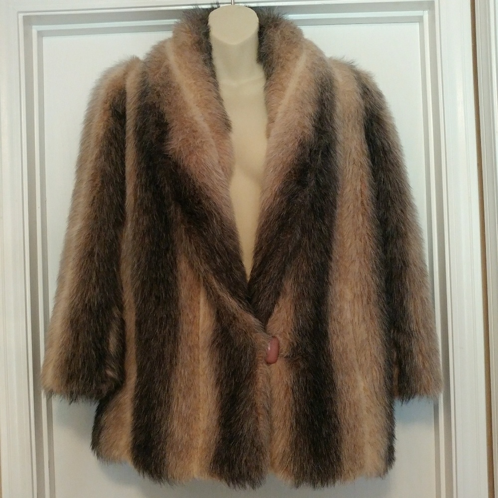 [Mirage outerwear] faux   Fur Coat vintage