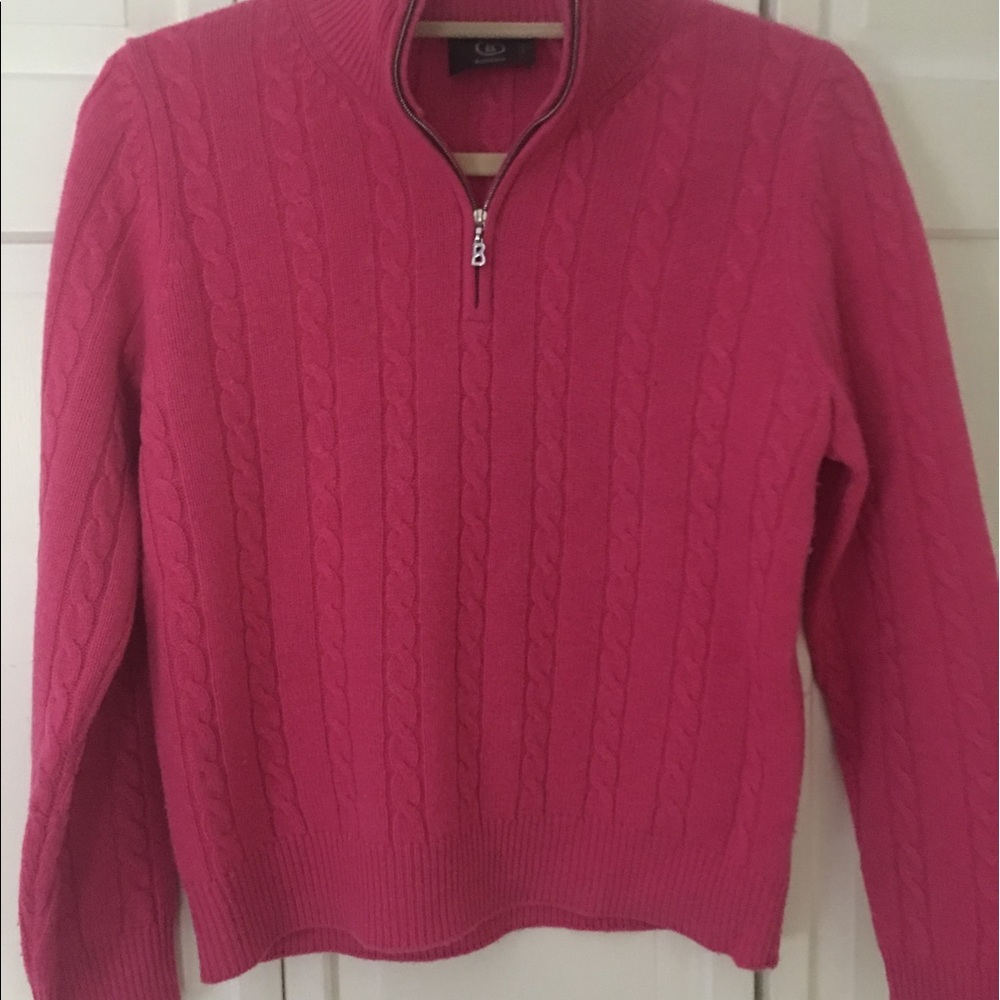 Women's Bogner bright pink sweater