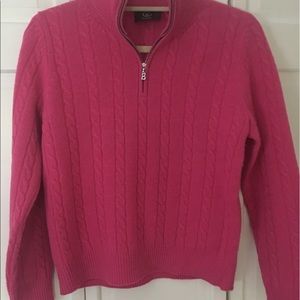 Women's Bogner bright pink sweater
