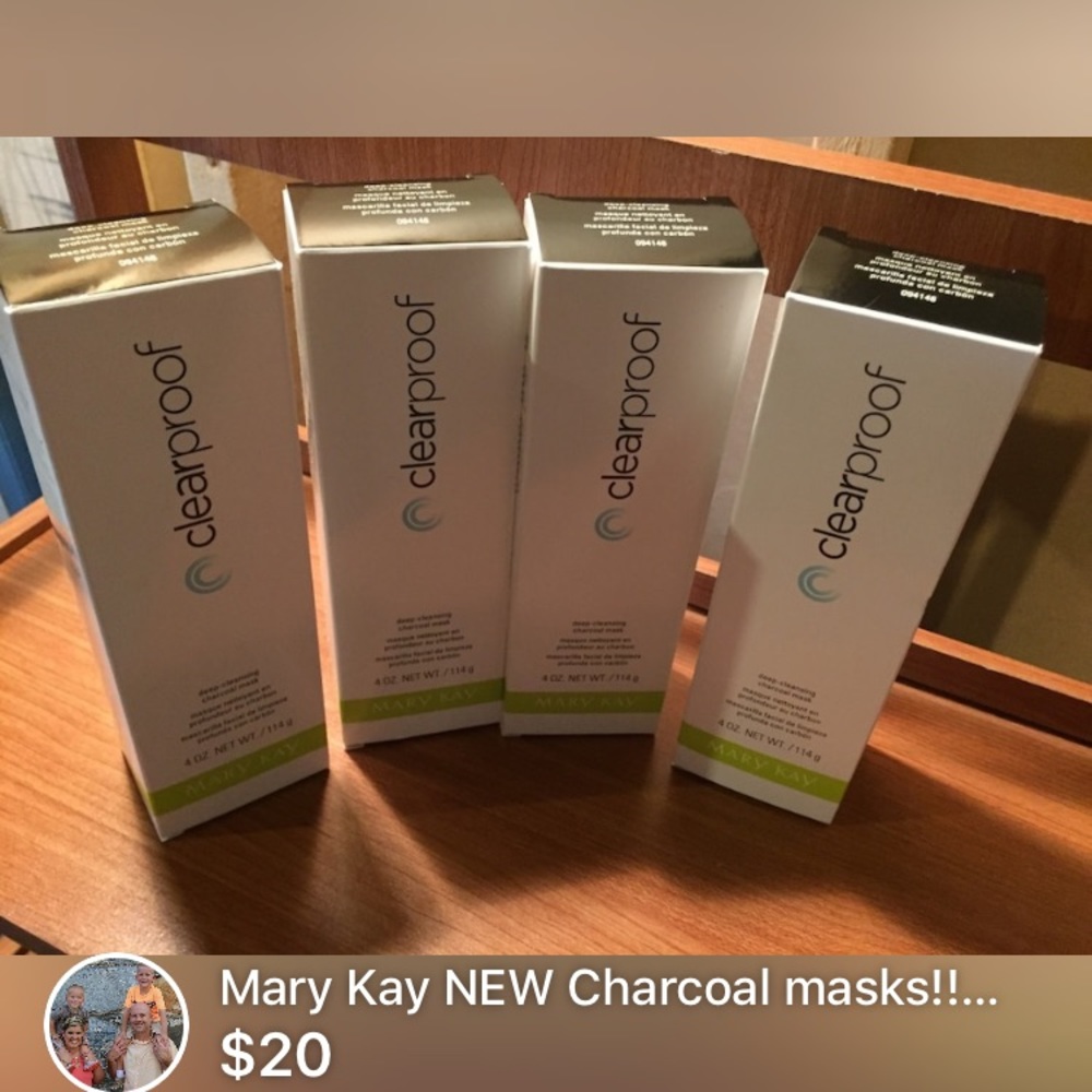 Mary Kay Charcoal wipe off mask!!!
