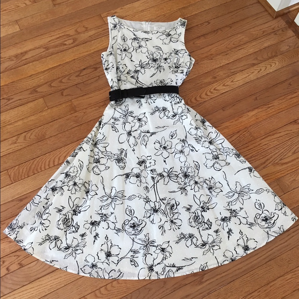 ANN TAYLOR LOFT "Flared Summer Dress" Sz:6--NWOT