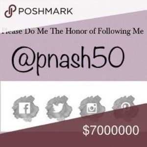 Follow me @pnash50