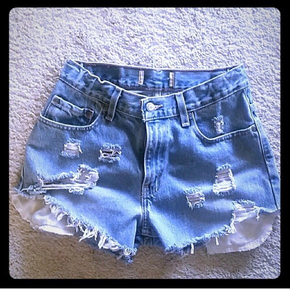 Levi's Pants - LEVIS HIGH WAISTED VINTAGE SHORTS