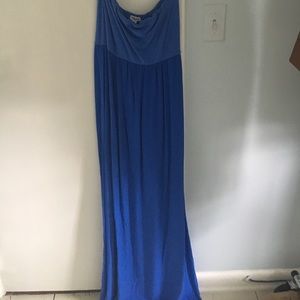 Splendid strapless maxi dress