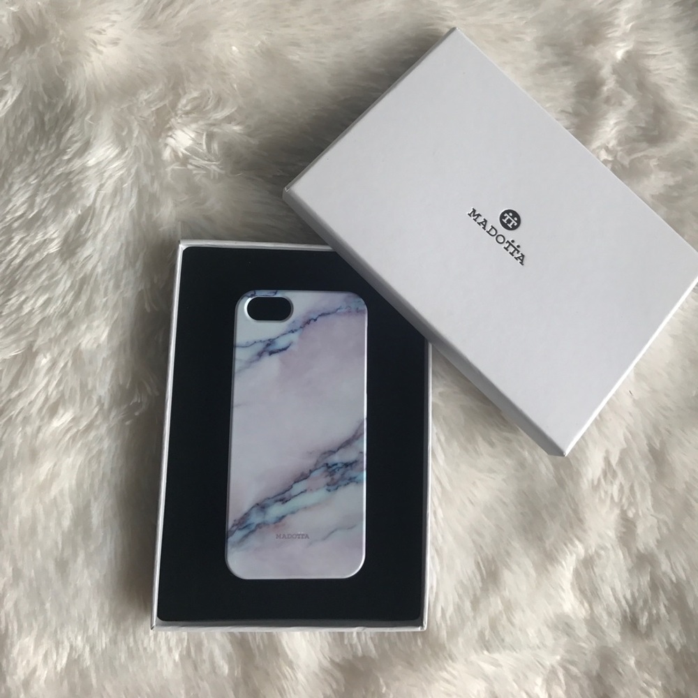 iPhone 5 Pink Marble Phone Case