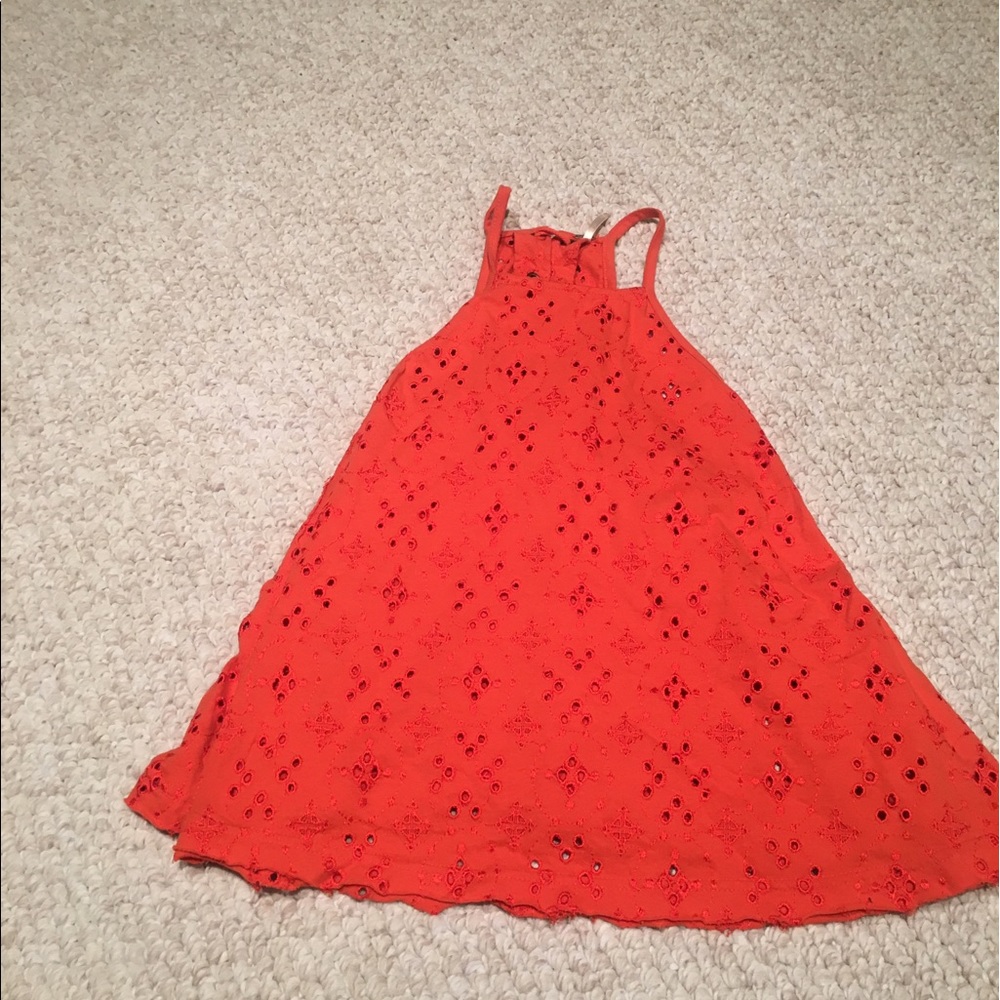 Free people peplum eyelet tank