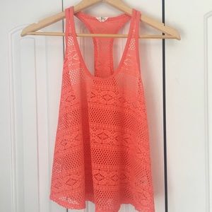 Coral Aeropostale Tank Top!