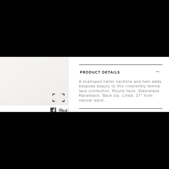๐HP๐Ann Taylor Loft halter lace dress ๐ - Picture 6 of 6