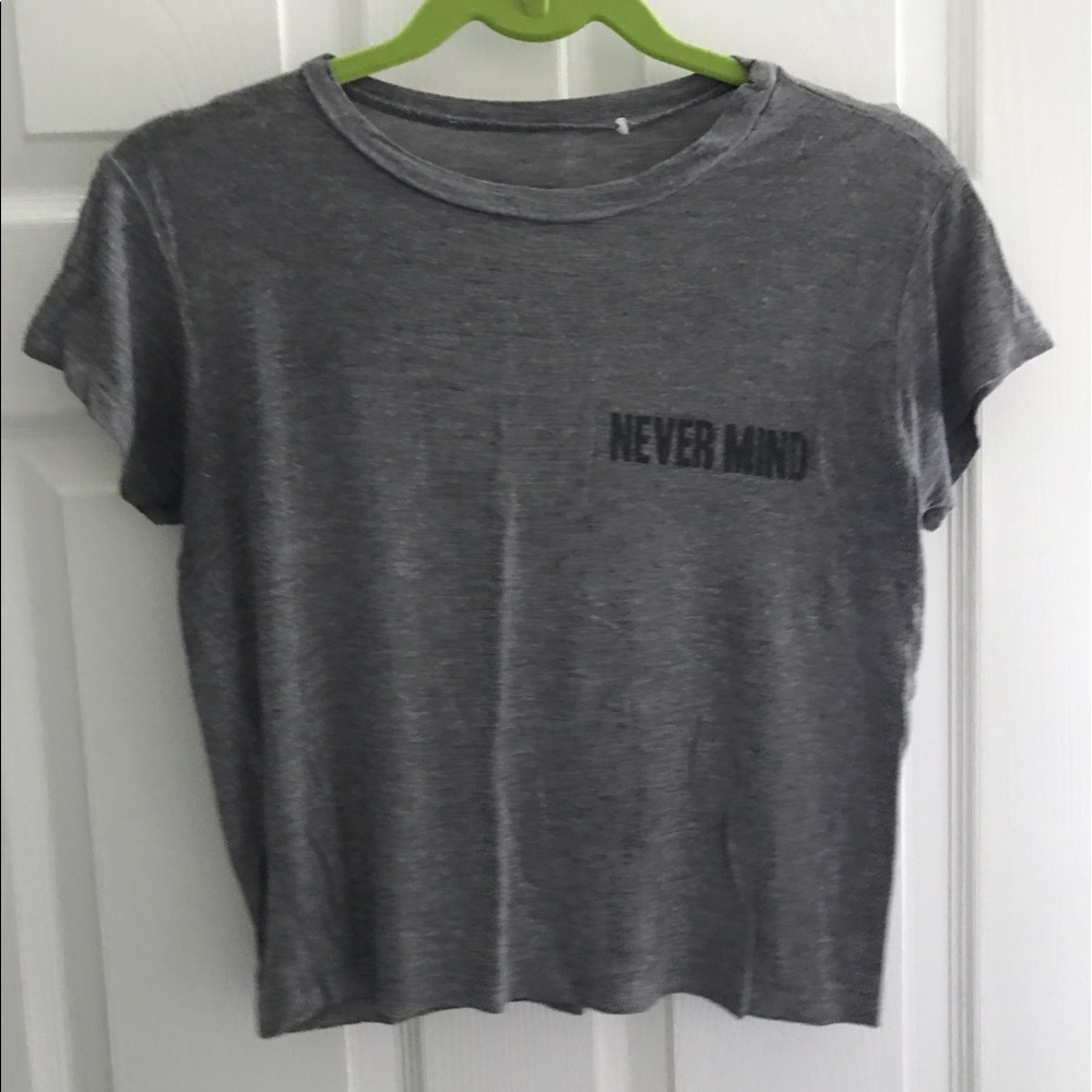 LA Hearts crop top