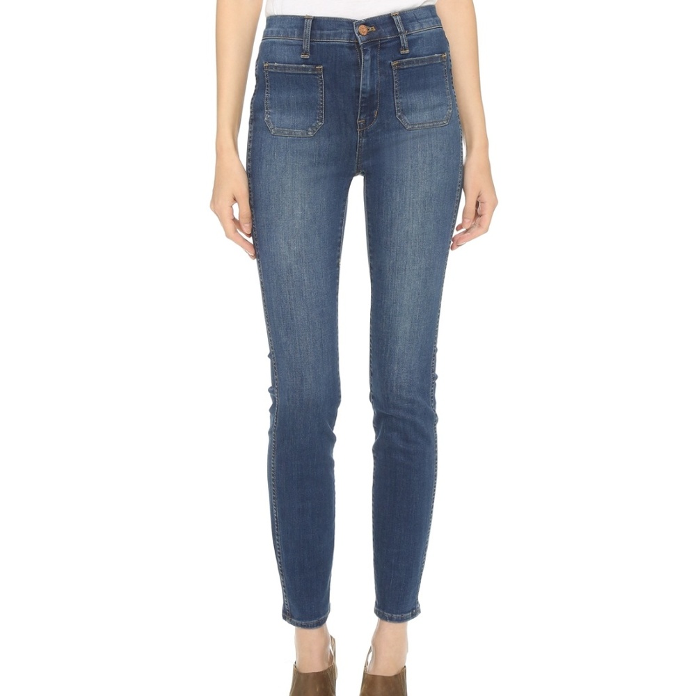Madewell High Waisted Sailor Jeans