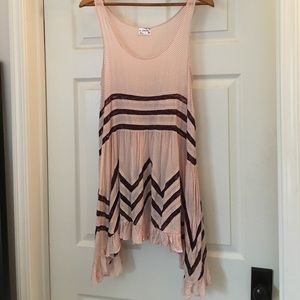 Free People Swingy lace tunic