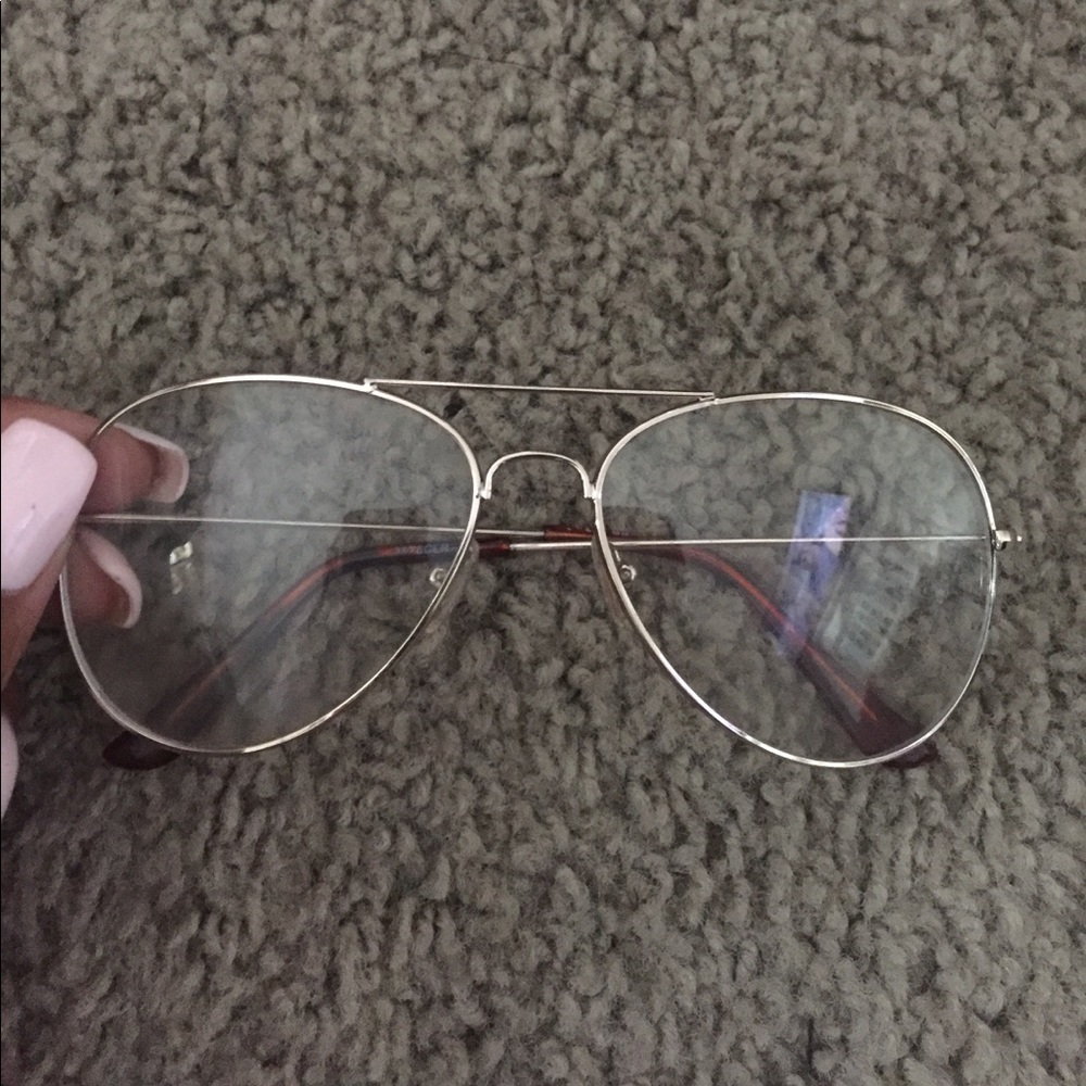 clear aviator sunglasses