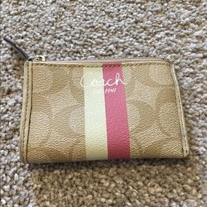 Coach coin purse key chain