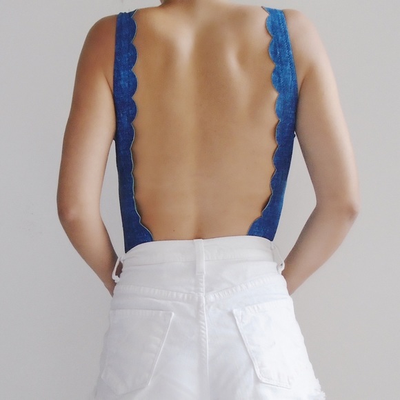 SOLD OUT ❌ Ivy Denim One Piece / Bodysuit - Picture 8 of 8