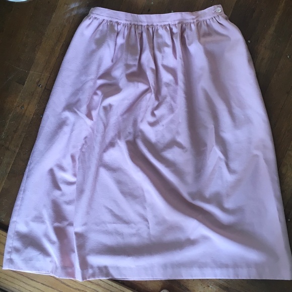 Vintage pale pink Alfred Dunner skirt - Picture 2 of 6