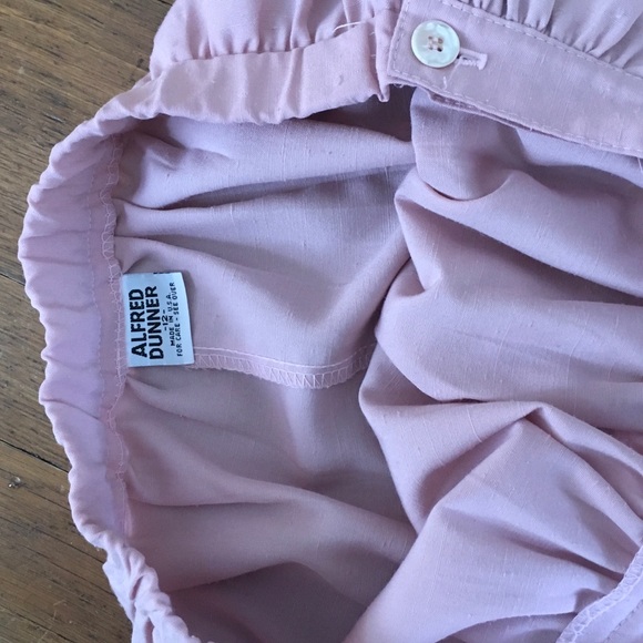 Vintage pale pink Alfred Dunner skirt - Picture 3 of 6