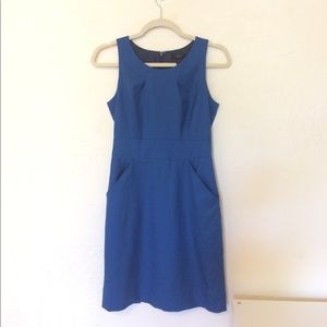 J.Crew Emmaleigh Dress in Deep Lagoon