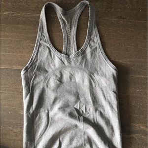Lululemon Grey Swiftly Tech Racerback tank