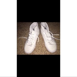 White High Top Vans