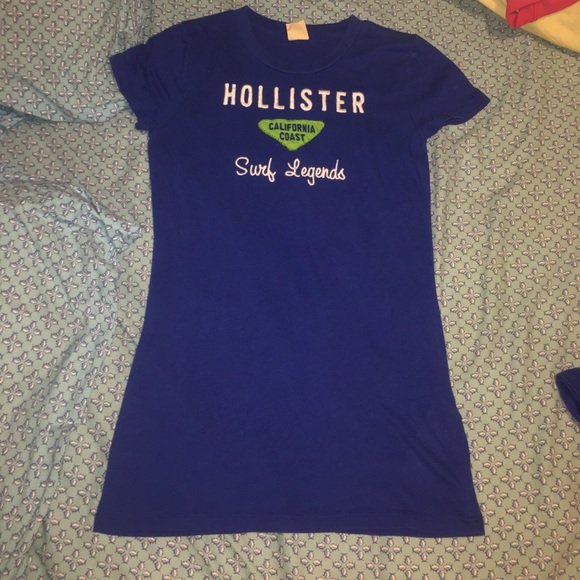 Hollister Blue Tshirt - Picture 1 of 2