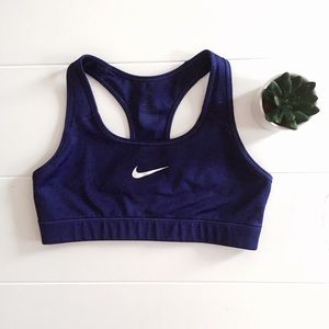 Purple Nike sports bra!