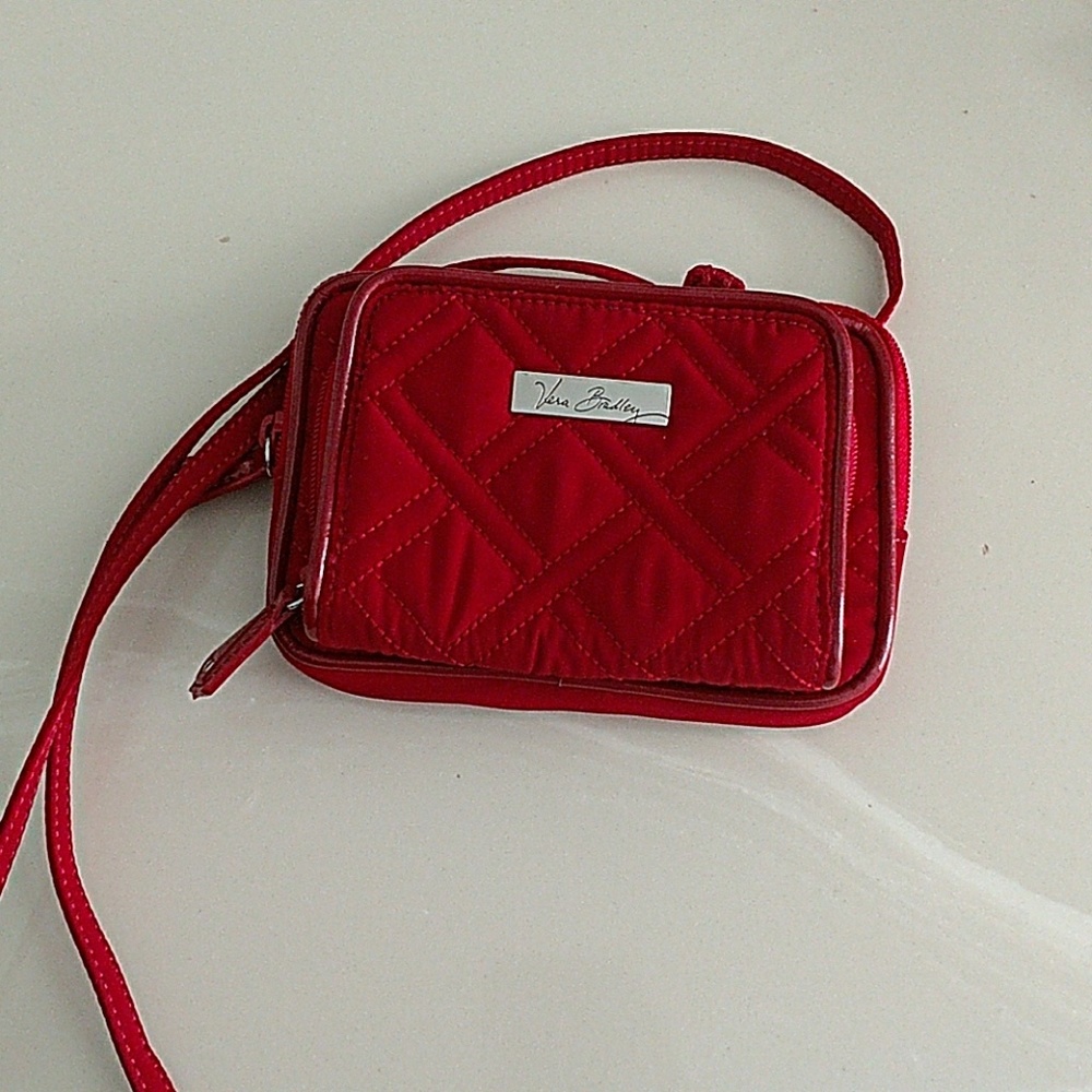 Red Vera Bradley purse/wallet