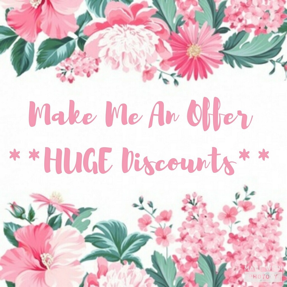 HUGE discounts available!